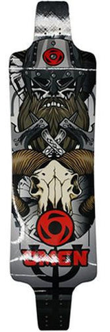 Omen Longboards Deck: 2016 Barbarian 36 Mini Boards- Edge Boardshop