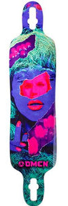 Omen Longboards Deck: 2016 Neon Icon 40 Boards- Edge Boardshop