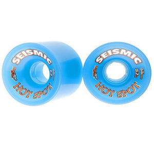 Seismic Longboard Wheels: Hot Spot 66mm 82a Blue