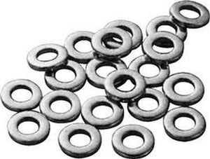 EDGE Hardware:  Super A Flat Washers 8 Pack Bushing Washers- Edge Boardshop