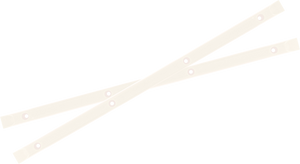YOCAHER BOARD RAILS WHITE