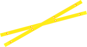 YOCAHER BOARD RAILS NEON YELLOW