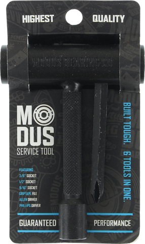 MODUS SPEED BEARINGS SKATE TOOL BLACK