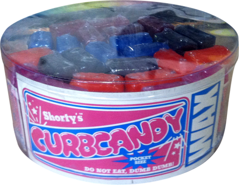 SHORTY'S CURB CANDY WAX 25 piece container