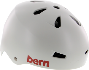 BERN MACON SATIN LIGHT GREY S HELMET