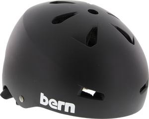 BERN MACON MATTE BLACK L HELMET