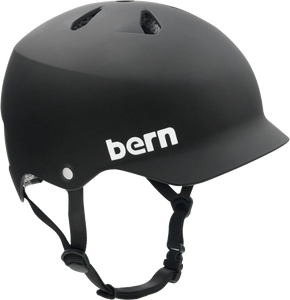 BERN WATTS MATTE BLACK S HELMET