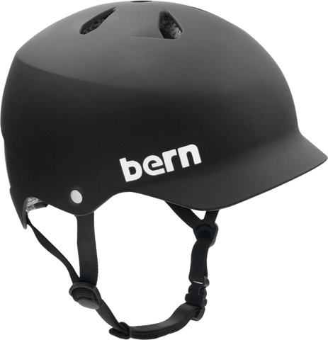 BERN WATTS MATTE BLACK S HELMET