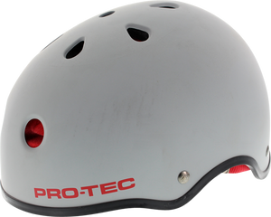 PROTEC(CPSC)HASSAN CLASSIC XS-MATTE GREY/RD HELMET