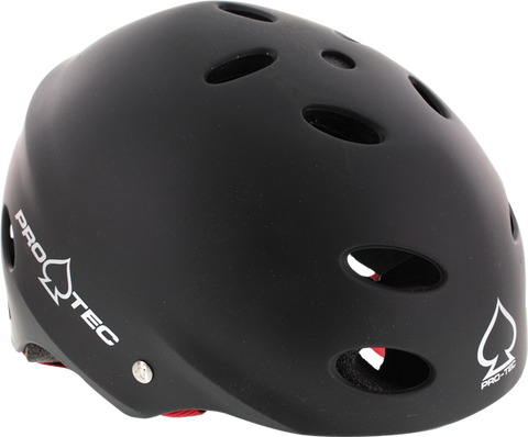 PROTEC CAB ACE S-BLK RUBBER HELMET