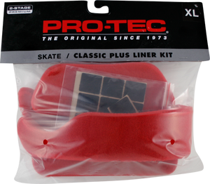 PROTEC CLASSIC LINER KIT XS-RED