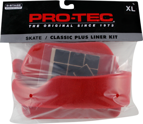 PROTEC CLASSIC LINER KIT XS-RED