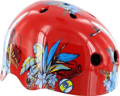 SEC9 ALOHA HELMET S-RED