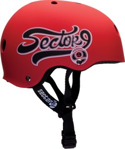 SEC9 SWIFT HELMET L-RED/BLK