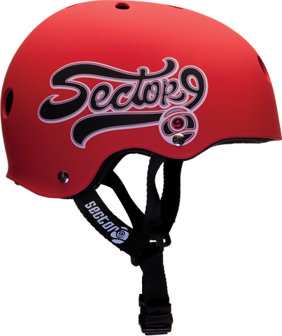 SEC9 SWIFT HELMET L-RED/BLK