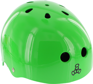 T8 LIL 8 HELMET NEON GREEN GLOSS cpsc