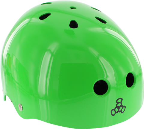 T8 LIL 8 HELMET NEON GREEN GLOSS cpsc