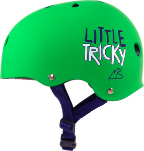 T8 LITTLE TRICKY HELMET GREEN RUBBER eps liner