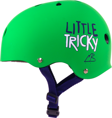 T8 LITTLE TRICKY HELMET GREEN RUBBER eps liner