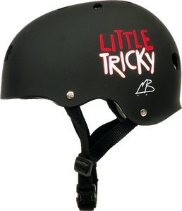 T8 LITTLE TRICKY HELMET BLACK RUBBER eps liner