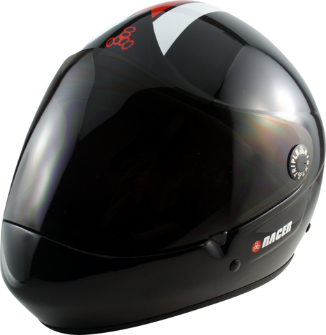 T8 RACER DOWNHILL HELMET L/XL-BLACK cpsc/atsm