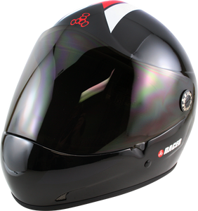 T8 RACER II HELMET XS-BLACK GLOSS cpsc/atsm