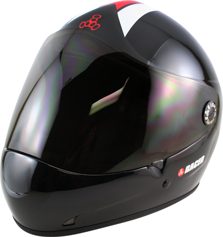 T8 RACER II HELMET XS-BLACK GLOSS cpsc/atsm