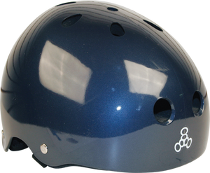 TRIPLE 8 HELMET BLUE METALLIC/STD.LINER XS