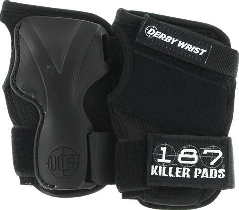 187 DERBY WRIST GUARD S-BLACK