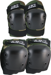 187 Killer Pads COMBO PACK KNEE/ELBOW PAD SET XS-CAMO