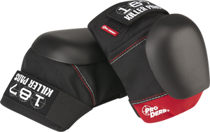 187 PRO DERBY KNEE PADS XS-BLK/RED