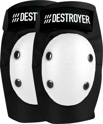 DESTROYER PRO ELBOW XL-BLACK/WHITE