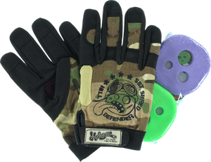 HOLESOM SGT.SHRED SLIDE GLOVES XS-CAMO/BK/ASST