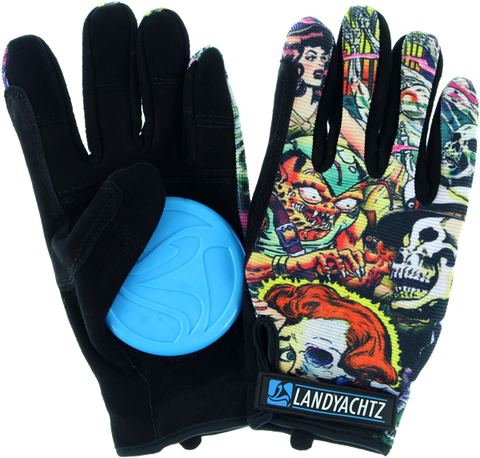 LANDYACHTZ COMIC SLIDE GLOVES XS