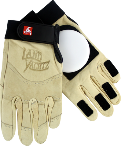 LANDYACHTZ LEATHER SLIDE GLOVES S-KHAKI