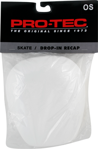 PROTEC KNEE PAD RE-CAPS WHITE