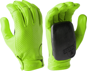 SEC9 DRIVER II SLIDE GLOVES S/M-GREEN