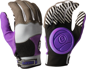 SEC9 APEX SLIDE GLOVES L/XL-PURPLE(GREY/BLK/PURP)