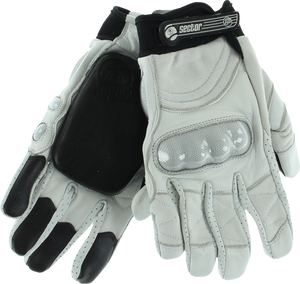 SEC9 BOXER II SLIDE GLOVES S/M-WHITE