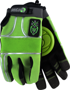 SEC9 BHNC SLIDE GLOVES S/M-GREEN