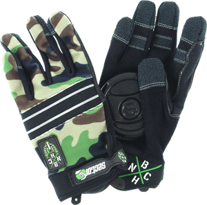 SEC9 BHNC SLIDE GLOVES S/M-CAMO