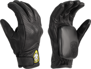 SEC9 LIGHTNING SLIDE GLOVES S/M-BLACK