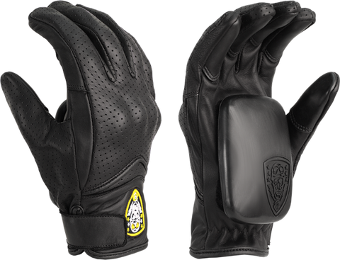 SEC9 LIGHTNING SLIDE GLOVES S/M-BLACK