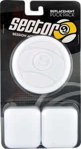 SEC9 6pc CIRCULAR PUCK PACK-WHT (2xPALM 4xFINGER)