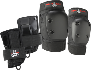 TRIPLE 8 DERBY 3/PK PADS-JR knee/elbow/wrist