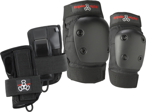 TRIPLE 8 DERBY 3/PK PADS-JR knee/elbow/wrist