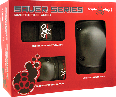 TRIPLE 8 SAVER 3/PK PADS SM knee/elbow/wrist