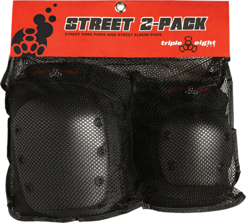 TRIPLE 8 STREET 2/PACK JR BLACK