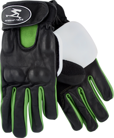 TIMESHIP JAMES KELLY SLIDE GLOVES XS-BLK/GREEN