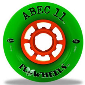 ABEC11 Longboard Wheels: Flywheels Classic 83mm 78a Wheels- Edge Boardshop